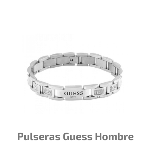 Pulseras Guess Hombre
